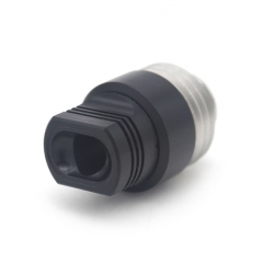 PRC Quantum Style SS Base + POM 510 Drip Tip kit for SXK BB Billet Box Mod Kit - Silver + Black
