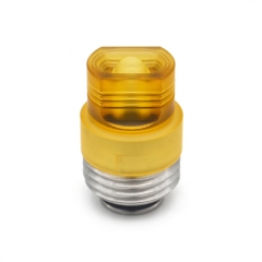 PRC Quantum Style SS + PEI 510 Drip Tip kit for SXK BB Billet Box Mod Kit - SS + Yellow