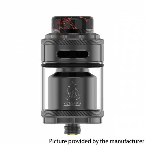 Authentic ThunderHead Creations THC X Mike The Blaze RTA 2ml / 5.5ml - Gunmetal