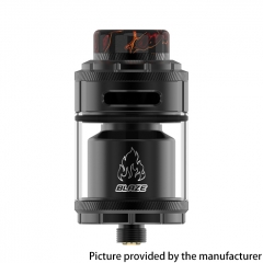 Authentic ThunderHead Creations THC X Mike Vapes The Blaze RTA 2ml / 5.5ml - Sliver Black