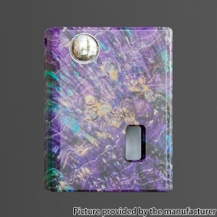 Authentic Ultroner PIXIE II 8W 500mAh Stabilized Wood Pod Mod - Purple