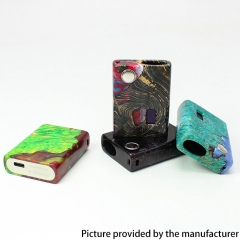 Authentic Ultroner PIXIE II 8W 500mAh Stabilized Wood Pod Mod - Purple