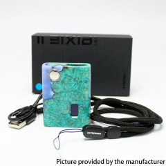 Authentic Ultroner PIXIE II 8W 500mAh Stabilized Wood Pod Mod - Purple