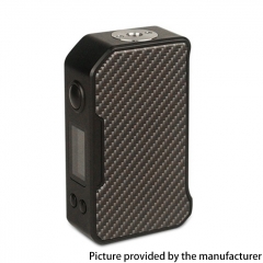 Authentic Dovpo MVP 220W 18650 Box Mod - Carbon Fiber-Black