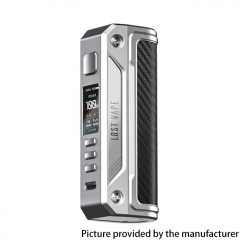 Authentic Lost Vape Thelema Solo 100W 18650/21700 Box Mod - Stainless Steel Carbon Fiber
