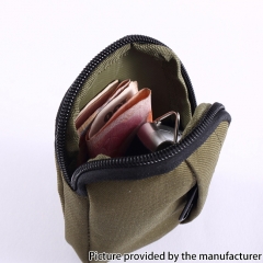 Outdoor Tactical 800D Nylon Wear Belt Waist Bag Pack Cell Phone Case Wallet Pouch Holder For Camping Hiking - Black