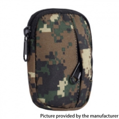 Outdoor Tactical 800D Nylon Wear Belt Waist Bag Pack Cell Phone Case Wallet Pouch Holder For Camping Hiking - Digital Camouflage