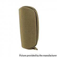 Outdoor Tactical MOLLE Glasses Shockproof Protective Box Portable Sunglasses Pouch Eyewear Carry Case - Black