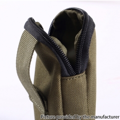 Outdoor Tactical 800D Nylon Wear Belt Waist Bag Pack Cell Phone Case Wallet Pouch Holder For Camping Hiking - Black