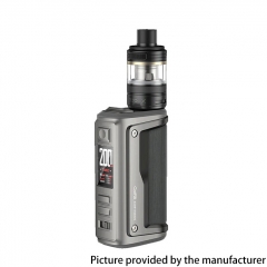 Authentic Voopoo Argus GT II 2 200W VW 18650 Vape Box Mod Kit with Maat Tank 6.5ml 0.15/ 0.2ohm - Graphite