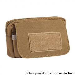Outdoor Wear-resistant Tactical 800D Nylon Waist Bag Pack Cell Phone Case Wallet Pouch Holder For Camping Hiking -  Khaki
