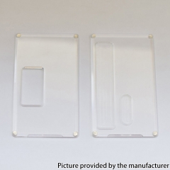 Replacement Square Button Style Panels for BB Billet Box - Translucent