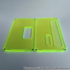 Replacement Square Button Style Panels for BB Billet Box - Fluo Yellow