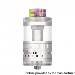 Authentic Steam Crave Aromamizer Plus V3 30mm RDTA Rebuildable Dripping Tank Vape Atomizer 3ml / 12ml - Silver