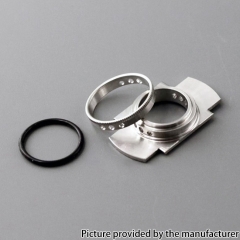 Replacement Air Control Accessory 1.2 / 1.5 / 2.0mm Air Holes for Boro Tank - Silver