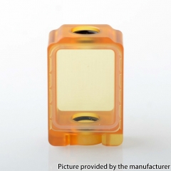 Yec Style PEI Boro Tank with Air Intake Adjustment Function for SXK BB Billet AIO Box Mod Kit - Brown