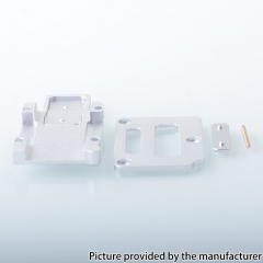 Kontrl Switch Style Aluminum Inner Plate Set for SXK BB Billet Box Mod Kit - Silver