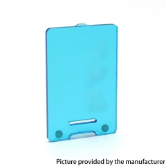 SXK Replacement Tank Acrylic Plate for PRC ION Box Mod Kit - Blue