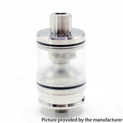 SXK Monarchy JIIIS V2 J3S 2 Style 23mm RTA Rebuildable Tank Vape Atomizer - Silver