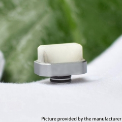 Kontrl Mag Style Aluminum Resin 510 Drip Tip - White