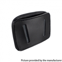 Outdoor Tactical Leather 1.7 Inch IWB OWB Waist Carry Hidden Hand Pull Holster - Black