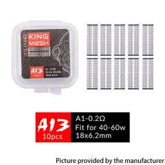 Coil Father King A1 Mesh Core for 40W 60W 0.2ohm 10PCS - A13