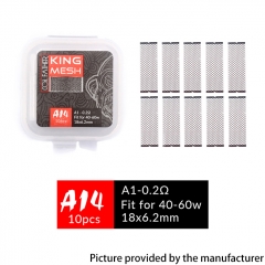 Coil Father King A1 Mesh Core for 40W 60W 0.2ohm 10PCS - A14