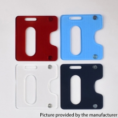 MK MODS Acrylic Panel for Hussar BXR Style AIO VW Box Mod - Red