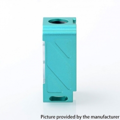 Mission XV Style Aluminum Space Pod Boro Tank for SXK BB Billet AIO Boxx Delro Box Mod Kit - Cyan