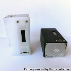 Bestia Mods The Block Style DNA75 75W VW 18650 Boro AIO Box Mod - White