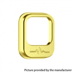 Authentic Vandy Vape Pulse AIO.5 Pod Replacement Metal Square Button Ring - Gold