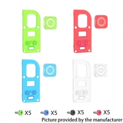 Authentic Vandy Vape Pulse AIO.5 Replacement DIY Accessory Set Panels Buttons Screws