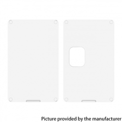 Authentic Vandy Vape Pulse AIO.5  Pulse AIO Replacement DIY Front + Back Panels 2PCS - Frosted White