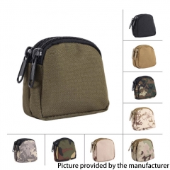 Outdoor Tactical 800D Nylon Double-layer Waist Bag for Camping Hiking - Black