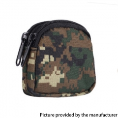 Outdoor Tactical 800D Nylon Double-layer Waist Bag for Camping Hiking - Digital Camouflage