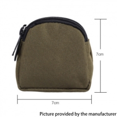 Outdoor Tactical 800D Nylon Double-layer Waist Bag for Camping Hiking - Black