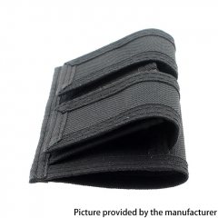 Outdoor Tactical 1000D Nylon Wear Belt Dual Pocket Revolver Ammo Bag Hunting Accessory Bag - CP