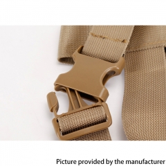 Outdoor Tactical Nylon Hand-held Fire Extinguisher Sleeve Leg Spray Bag Kettle Sleeve - Khaki