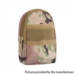 Outdoor Tactical 800D Nylon Waterproof Wear Belt Large-capacity Sports Waist Bag - CP