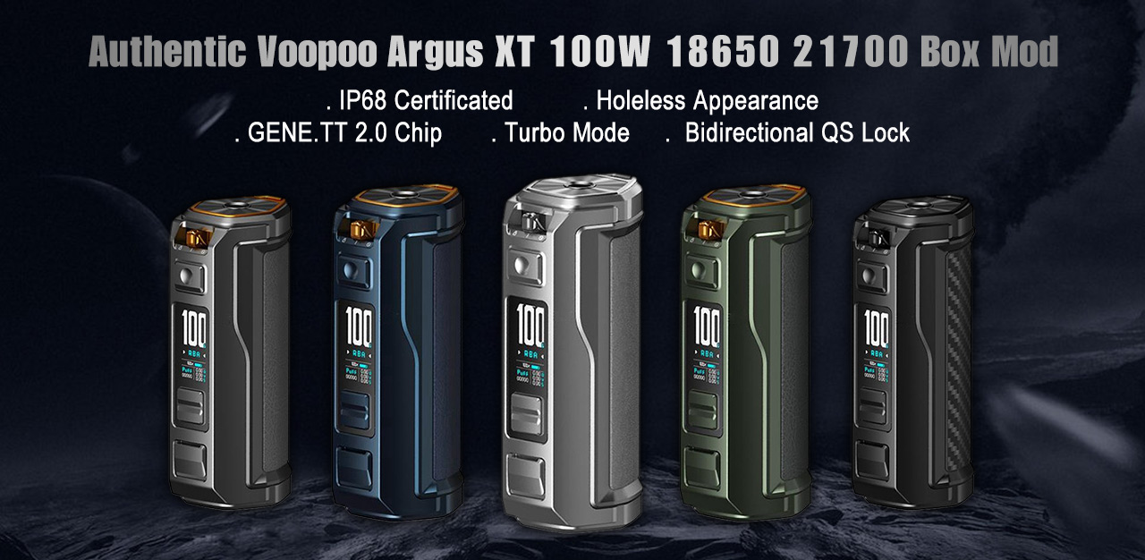 Voopoo Argus XT 100W 18650 21700 Box Mod