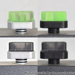 Kontrl Mag Style Aluminum Resin 510 Drip Tip - Black + Green
