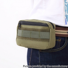 Outdoor Tactical 800D Nylon Sports Belt Bag for Mountaineering Camping Storage - Camouflage