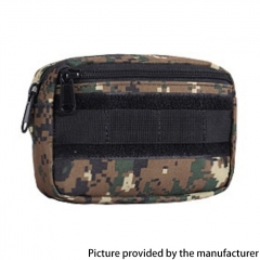 Outdoor Tactical 800D Nylon Sports Belt Bag for Mountaineering Camping Storage - Digital Camouflage