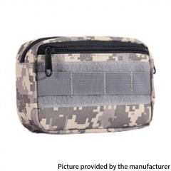 Outdoor Tactical 800D Nylon Sports Belt Bag for Mountaineering Camping Storage - ACU