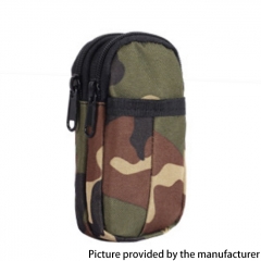 Outdoor Tactical 800D Wear Resistant Nylon Wear Belt Sports Waist Bag for Camping Hiking - Camouflage