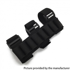 Outdoor Nylon Detachable Multifunctional Arm Bullet Bag Accessory Bag - Black