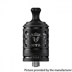 Authentic ThunderHead Creations THC Tauren MTL RTA V1.5 24mm Rebuildable Tank Vape Atomizer 2.0ml - Black