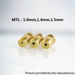 Hussar AMU Style RBA Replacement MTL Airflow Pins 3PCS - Gold