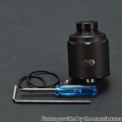 Reload Essential Style 24mm RDA Rebuildable Dripping Vape Atomizer - Black