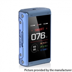 Authentic GeekVape T200 Aegis Touch 200W 18650 Box Mod - Azure Blue